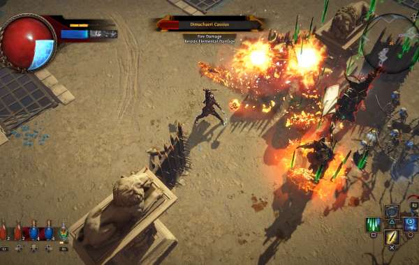 Although Path of Exile can not try with Diablo on a adventitious
